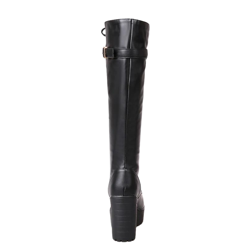 Bota Coturno Cano Longo Tratorada