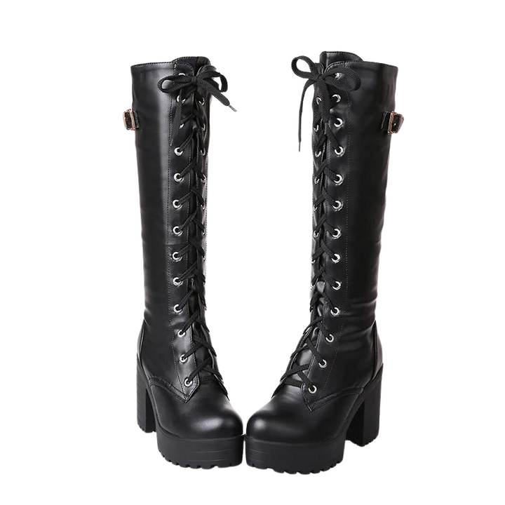 Bota Coturno Cano Longo Tratorada
