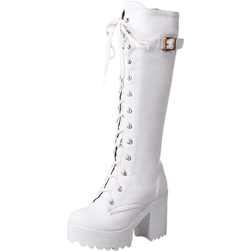 Bota Coturno Cano Longo Tratorada