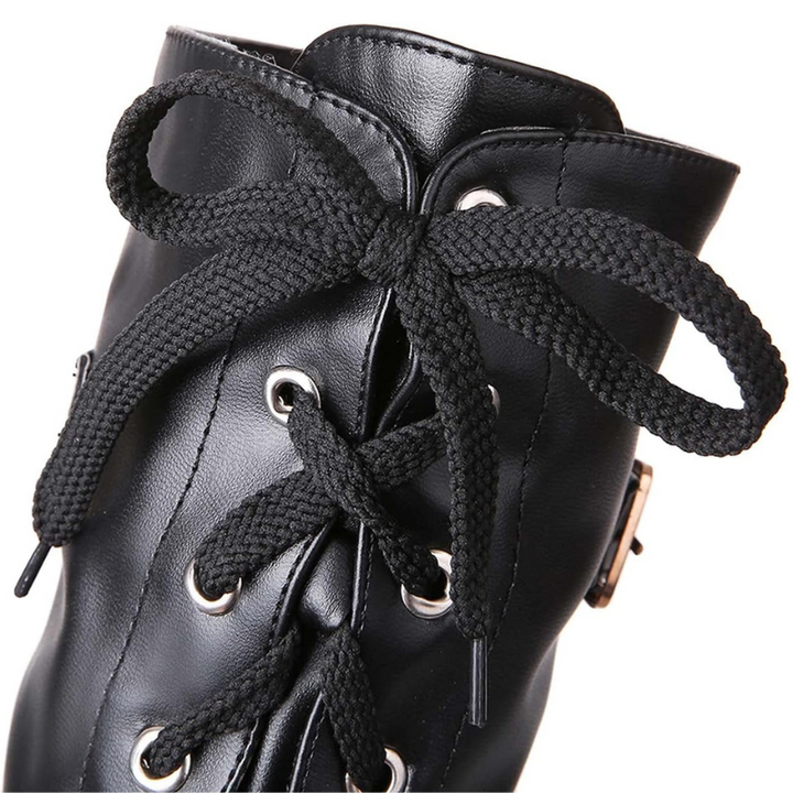 Bota Coturno Cano Longo Tratorada