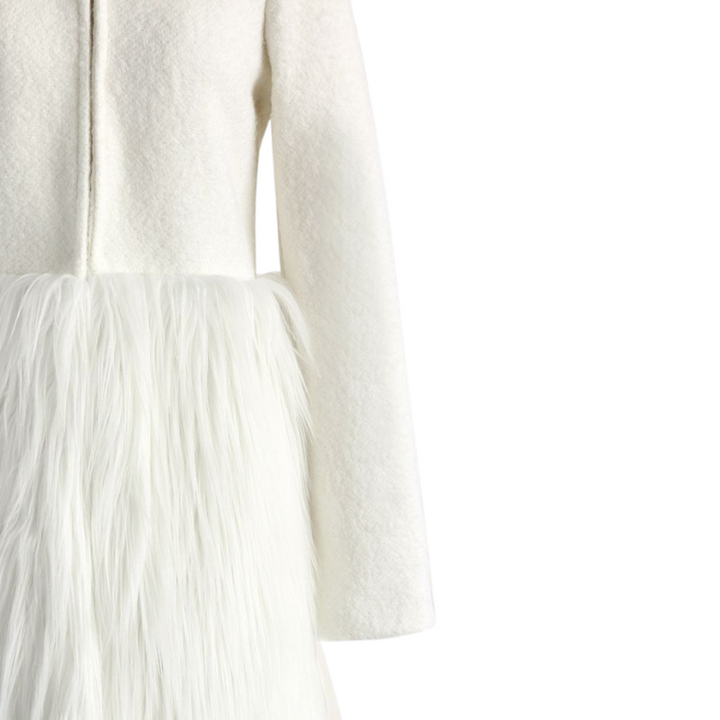 Casaco Peluciado Off White