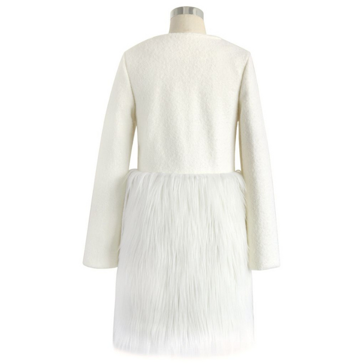 Casaco Peluciado Off White