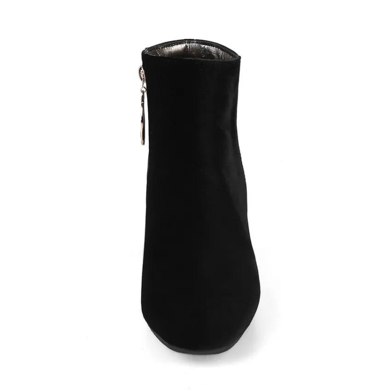 Bota Ankle Boot Salto Grosso Bloco