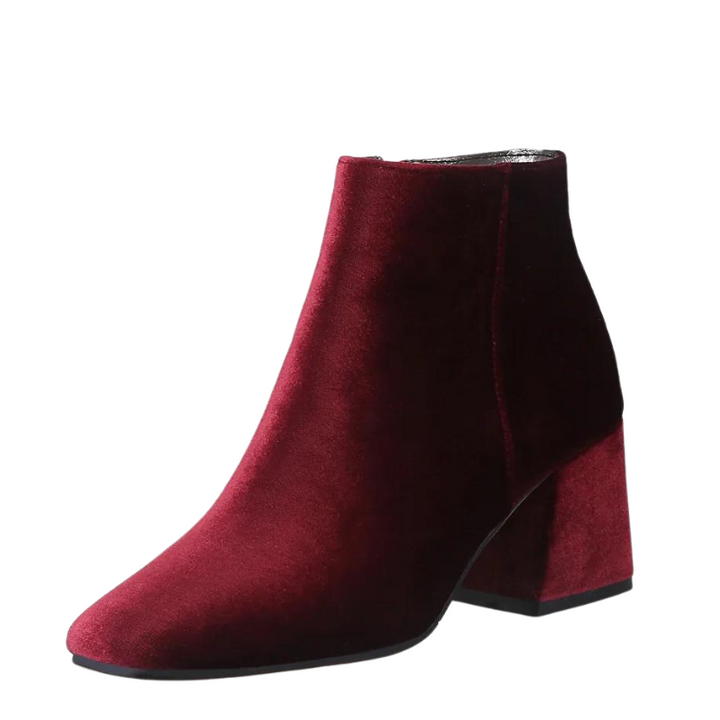 Bota Ankle Boot Salto Grosso Bloco