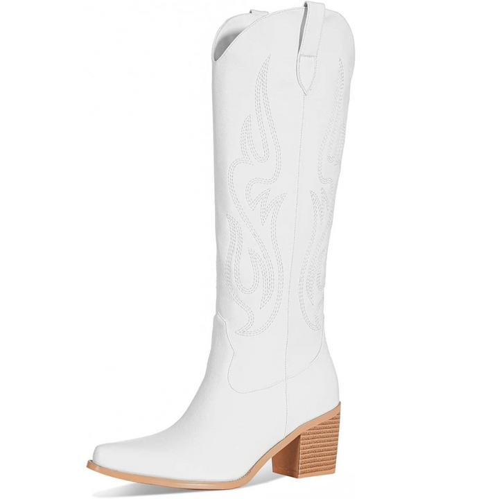 Bota Texana Cano Longo Bordada