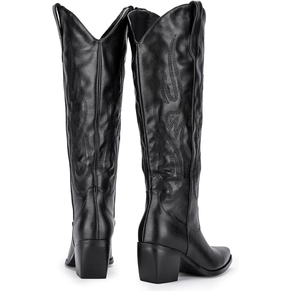 Bota Texana Cano Longo Bordada