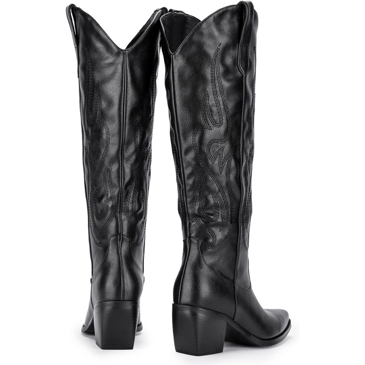 Bota Texana Cano Longo Bordada