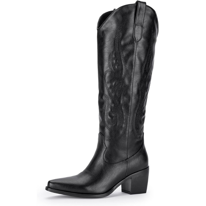 Bota Texana Cano Longo Bordada