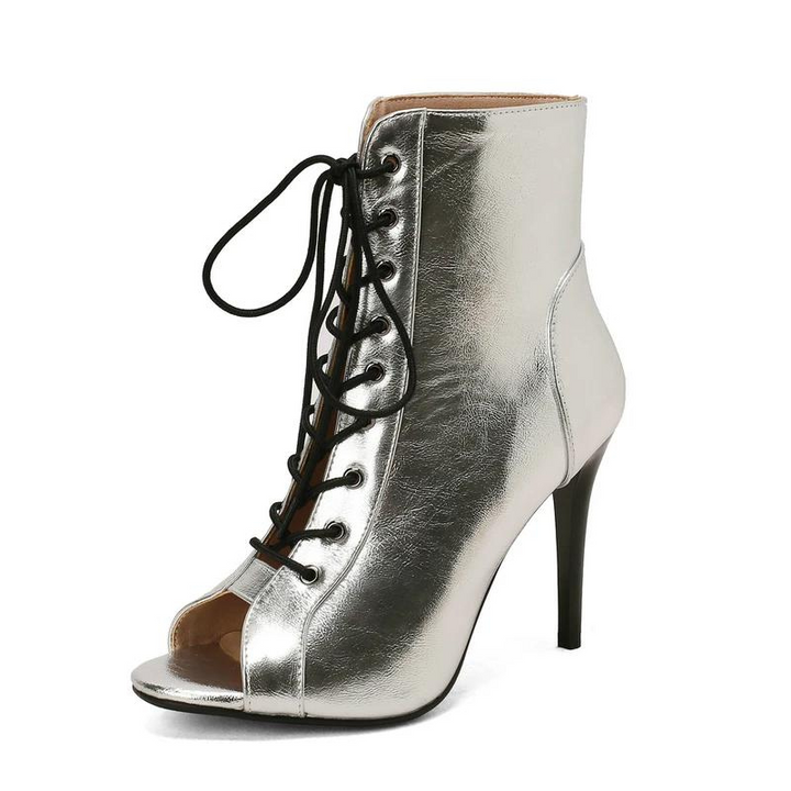 Bota Open Boot Metalizada