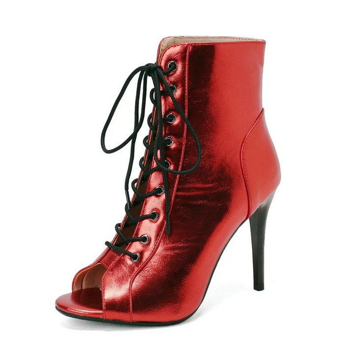 Bota Open Boot Metalizada