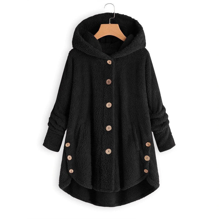 Casaco Plus Size Peluciado Capuz