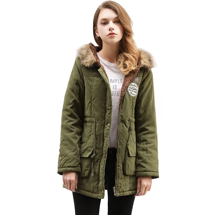 Jaqueta Parka Forro Pelos