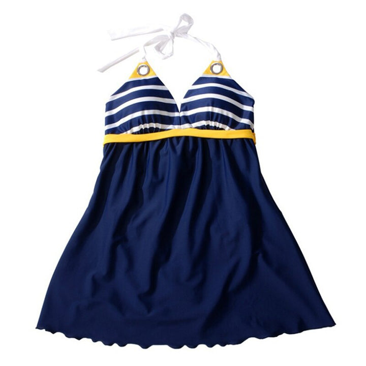 Maiô Frente Única Com Saia Plus Size