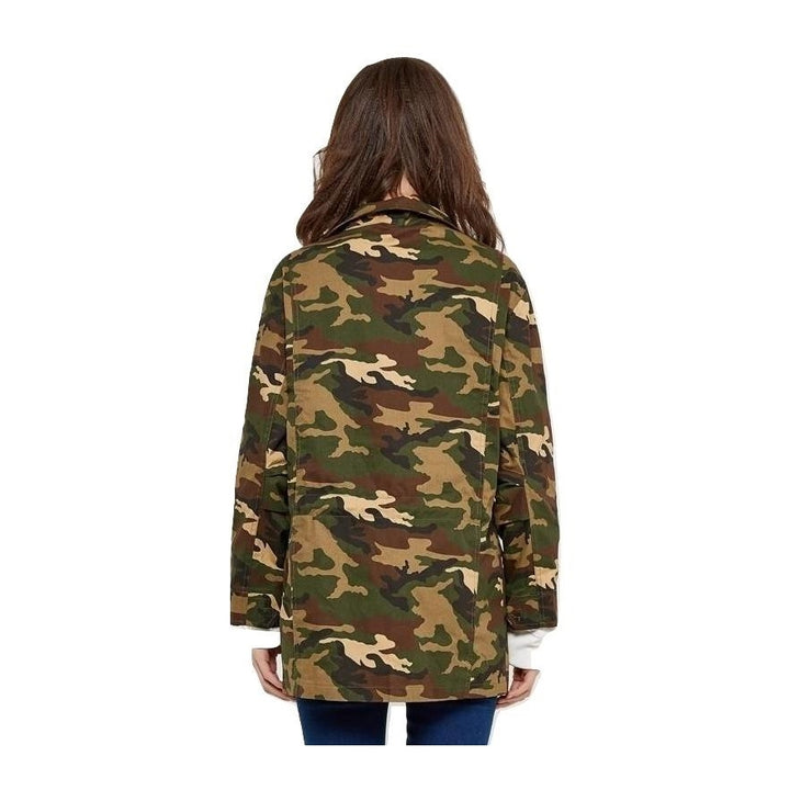Jaqueta Feminina Brim Camuflada