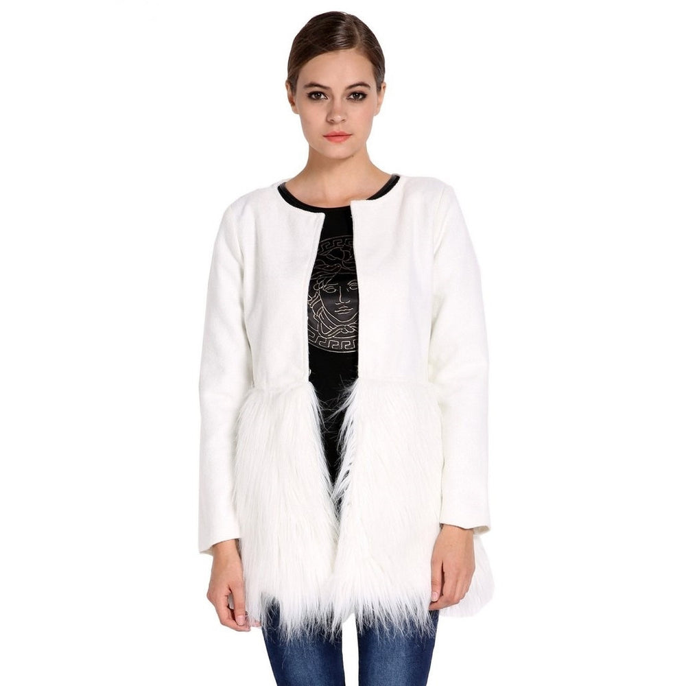 CASACO PELUCIADO OFF WHITE - PODEROSA SHOP