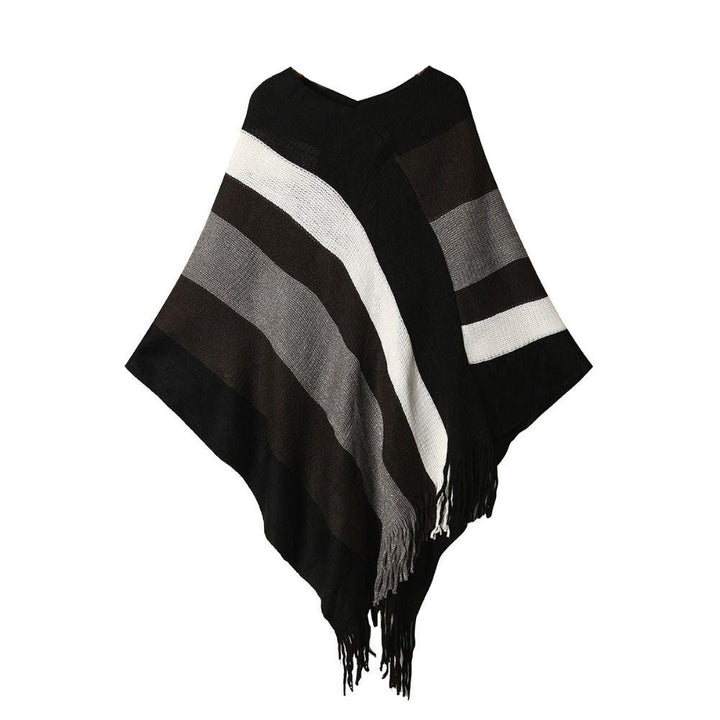 Poncho Tricot Listras