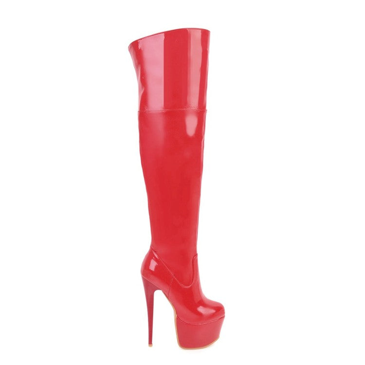 BOTA CANO ALTO VERNIZ - PODEROSA SHOP
