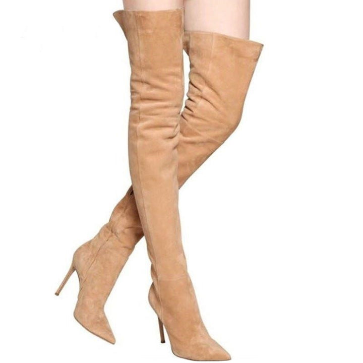 Bota Over The Knee Bico Fino