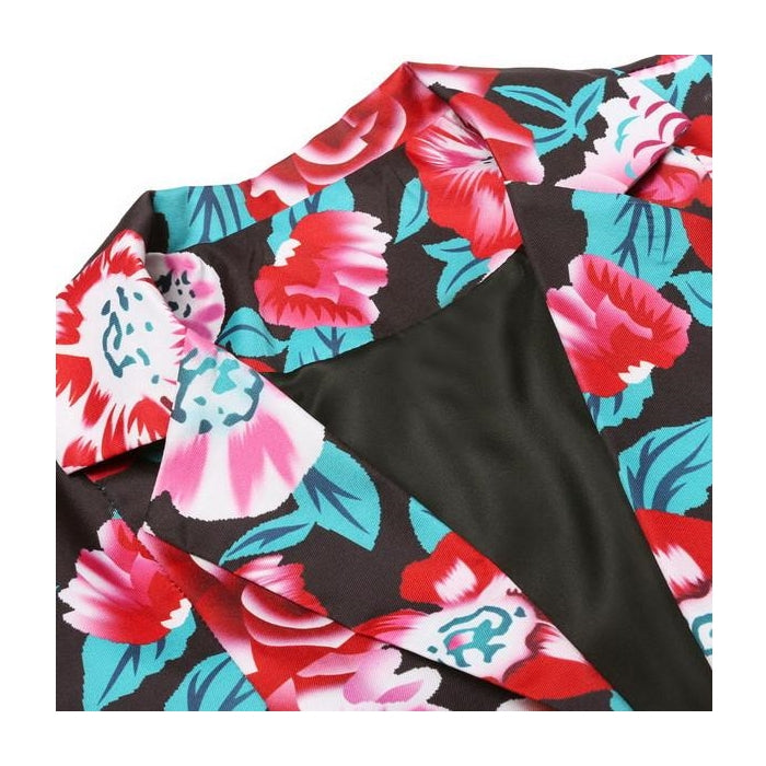 Blazer Feminino Estampa Floral
