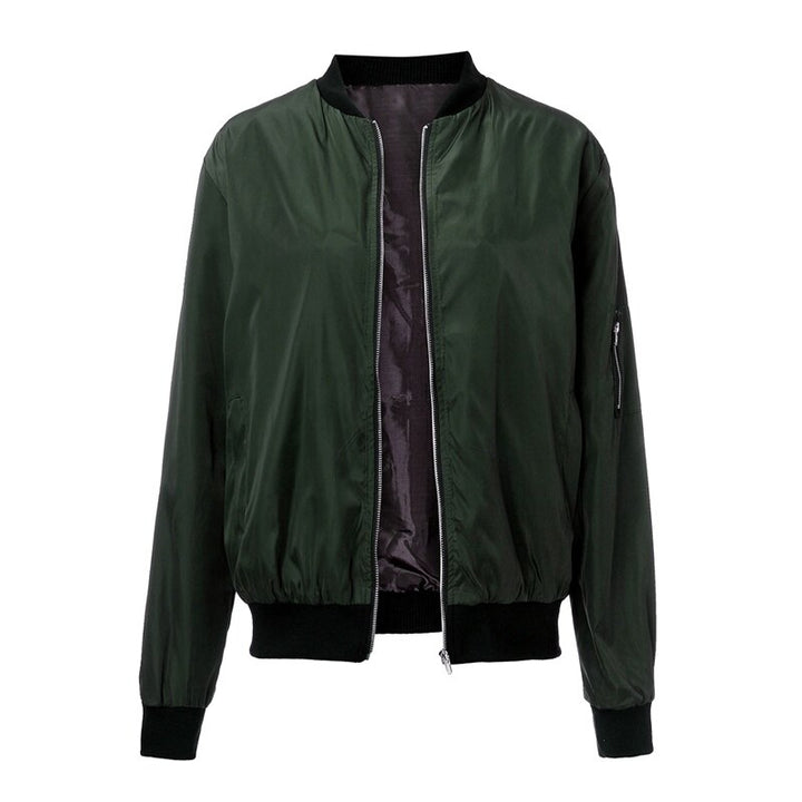 Jaqueta Bomber Feminina Nylon