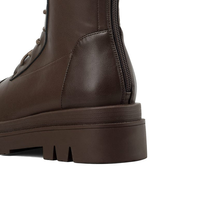 Bota Coturno Cano Longo Sola Tratorada