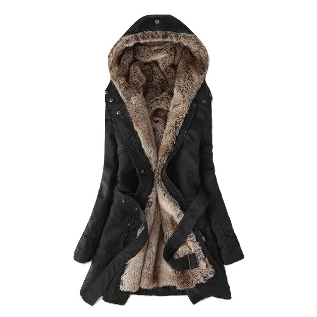 Parka Feminina Forro Pelos