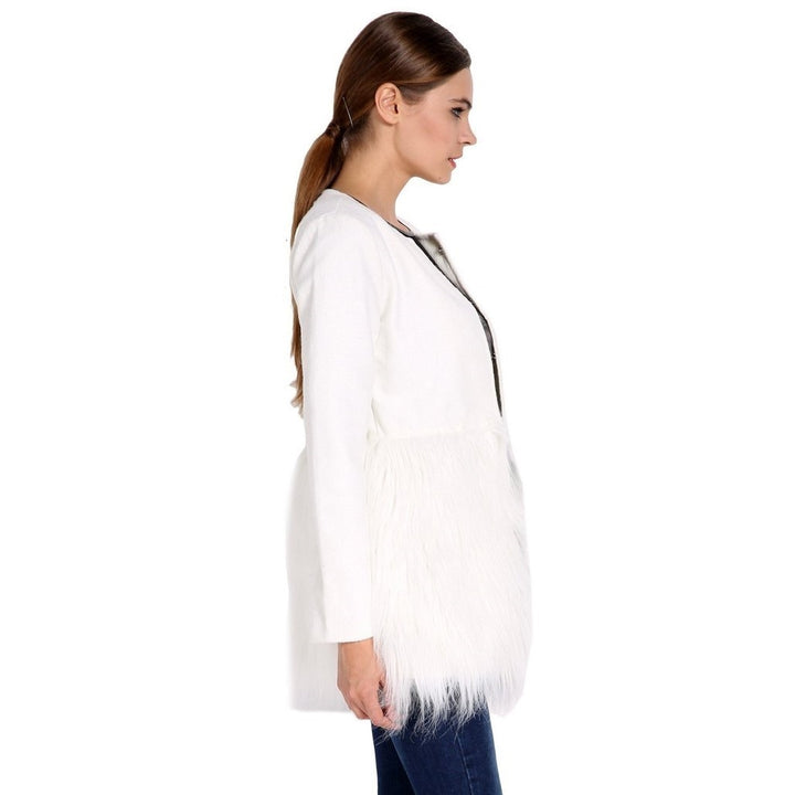 Casaco Peluciado Off White