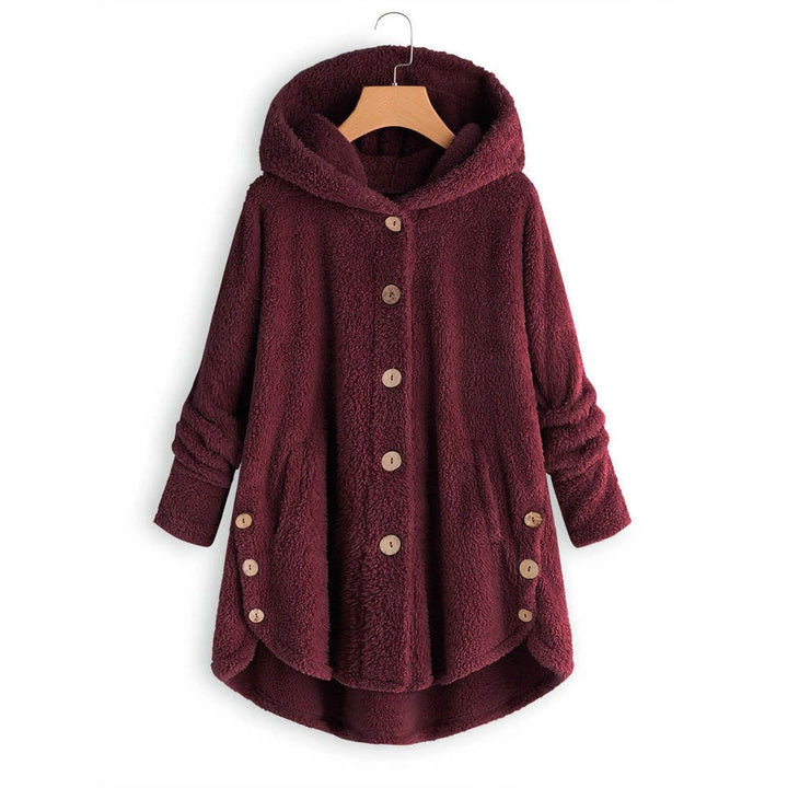 Casaco Plus Size Peluciado Capuz