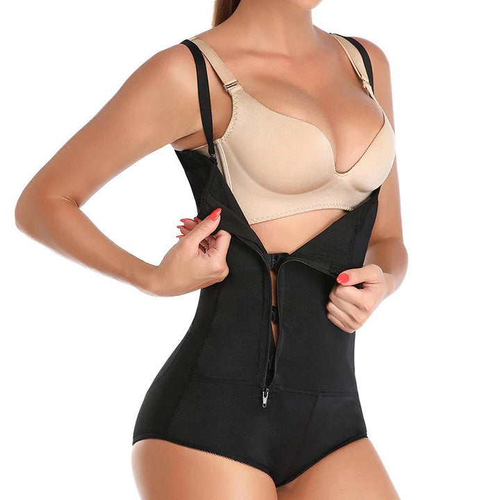 Body Modelador Com Duplo Fechamento