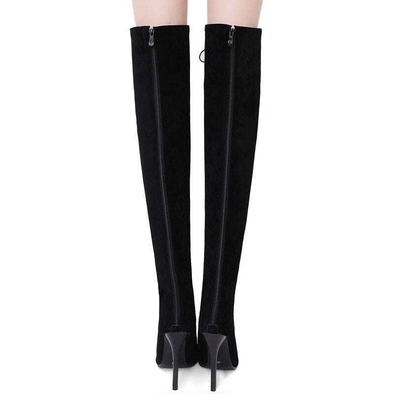 Bota Over The Knee Vazada