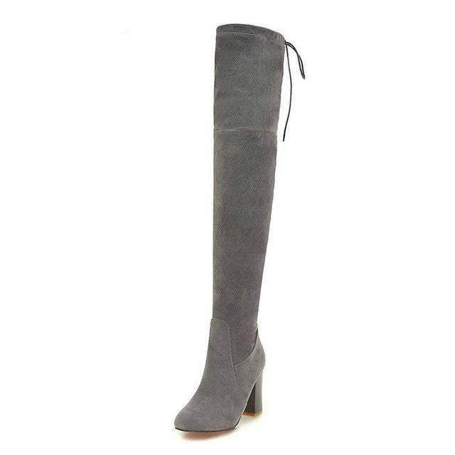 BOTA OVER THE KNEE AMARRAÇÃO - PODEROSA SHOP