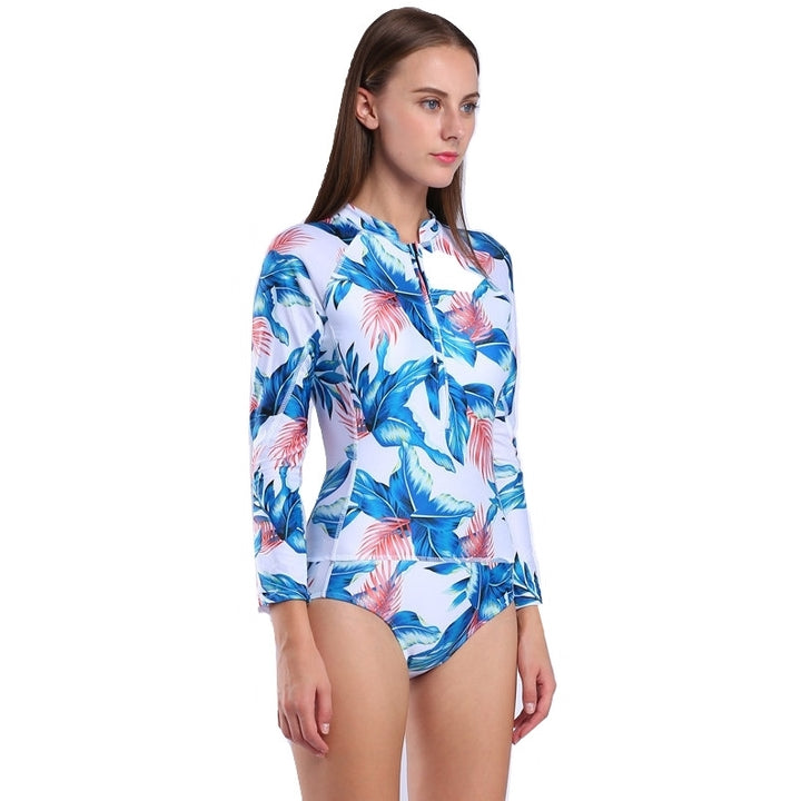 Maiô Manga Longa Estampado