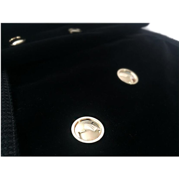 Blazer Duplo Abotoamento Veludo