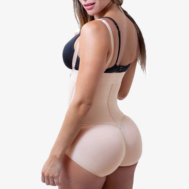 Body Modelador Com Duplo Fechamento