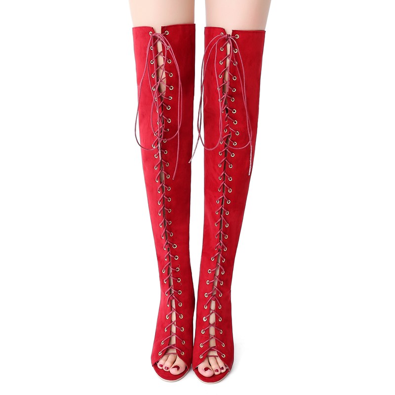 Bota Over The Knee Vazada