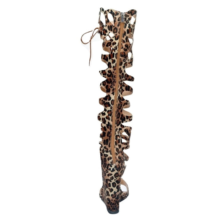 Gladiadora Salto Anabela Leopardo