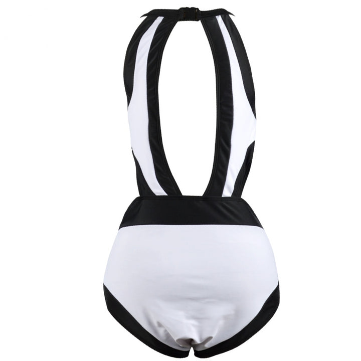 Maiô Plus Size Preto e Branco