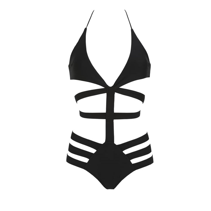Maiô Strappy Preto
