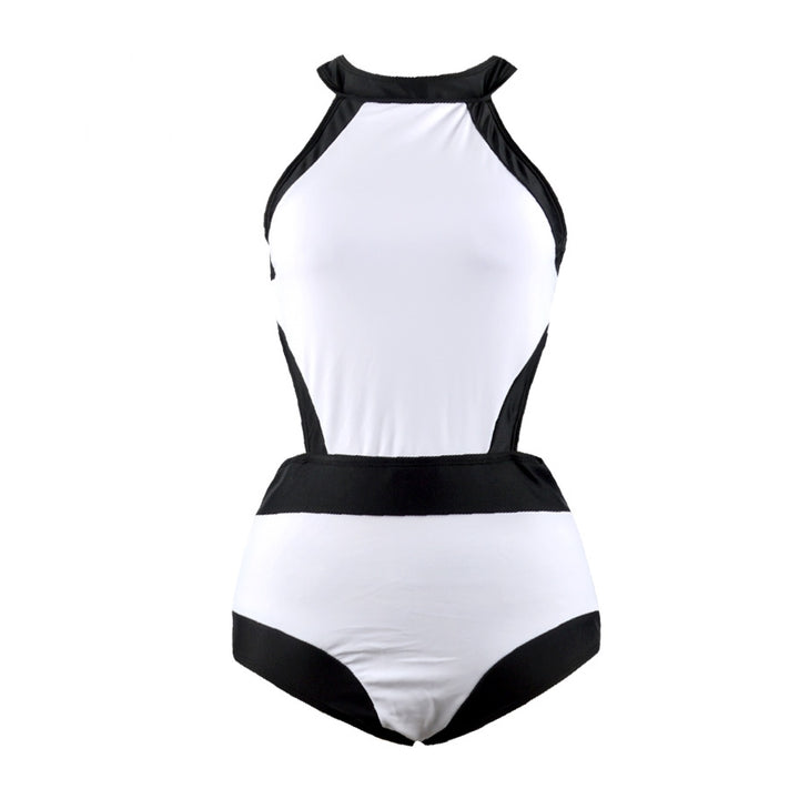 Maiô Plus Size Preto e Branco