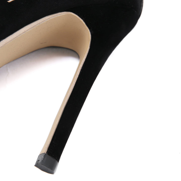 Open Boot Detalhe Vazado Preto