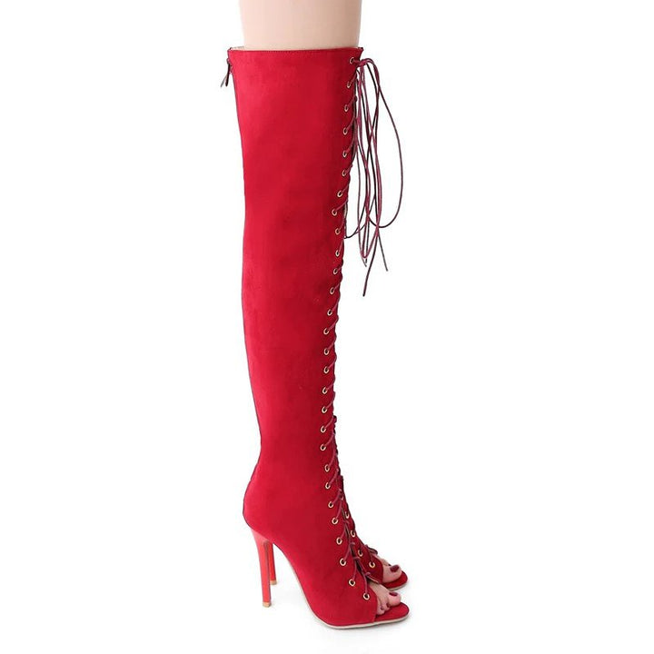 Bota Over The Knee Vazada
