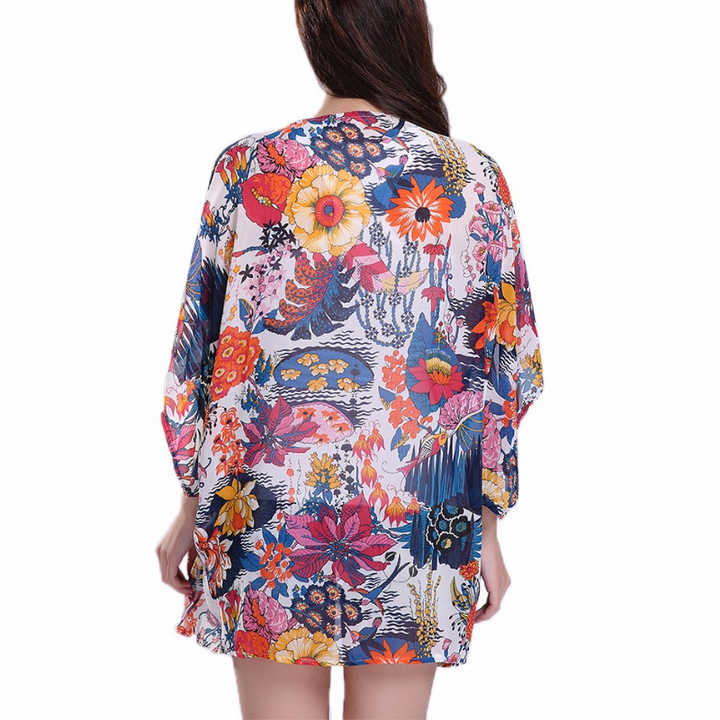 Kimono Feminino Estampa Floral