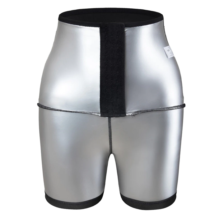 Short Com Cinta Modeladora Anticelulite Efeito Sauna