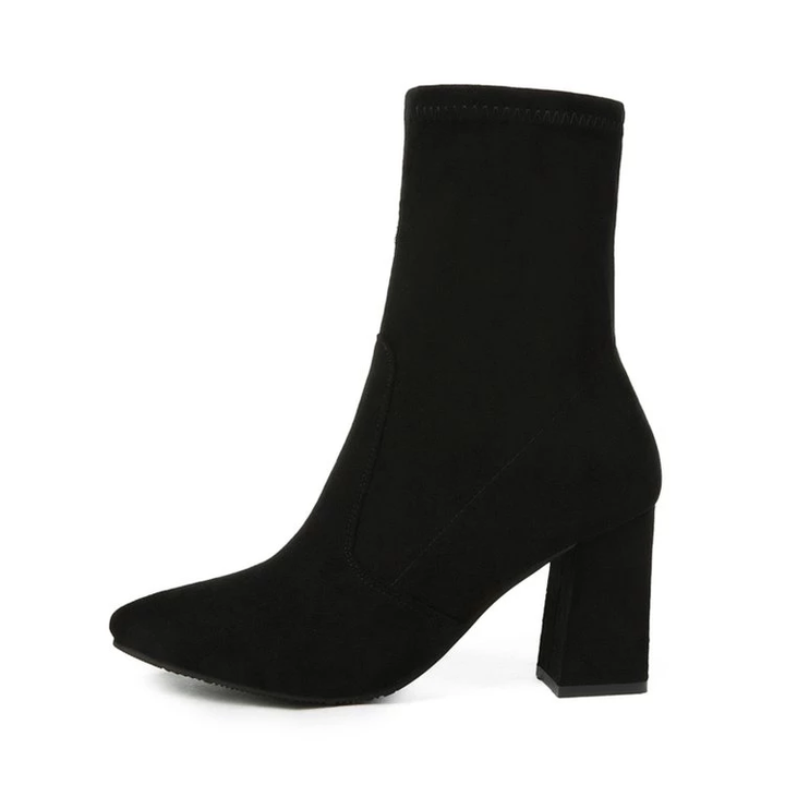 Bota Cano Curto Suede