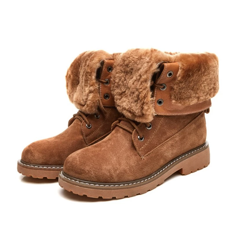 Bota Coturno Tratorada Forro Pelos