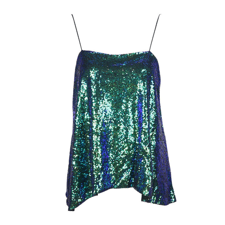 REGATA FEMININA COM PAETÊS - PODEROSA SHOP