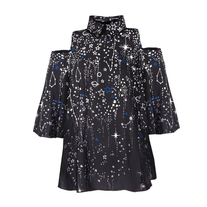 BLUSA OPEN SHOULDER GALÁXIA - PODEROSA SHOP