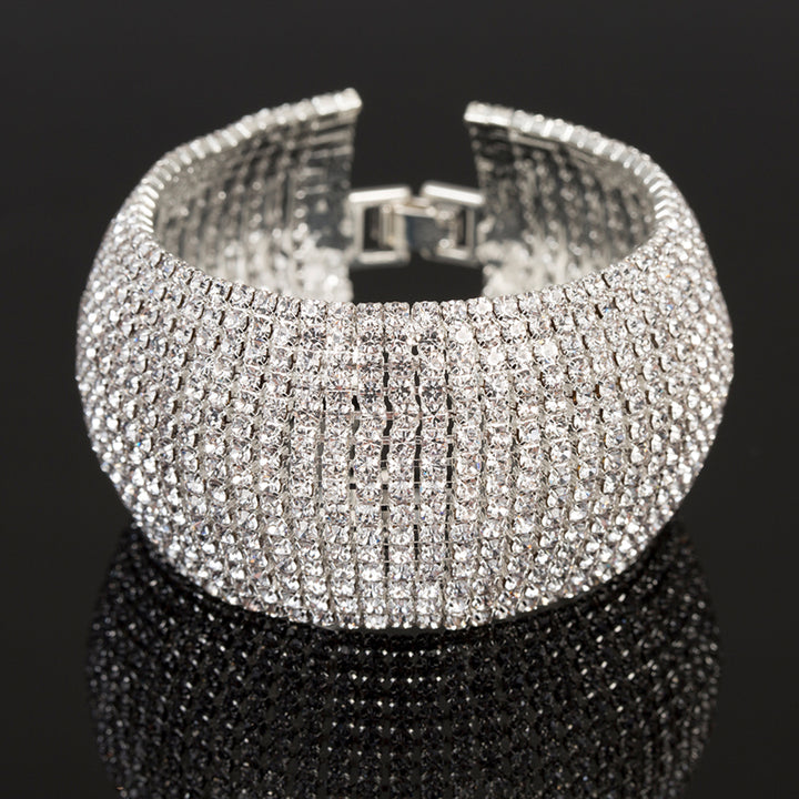 BRACELETE EM STRASS - PODEROSA SHOP