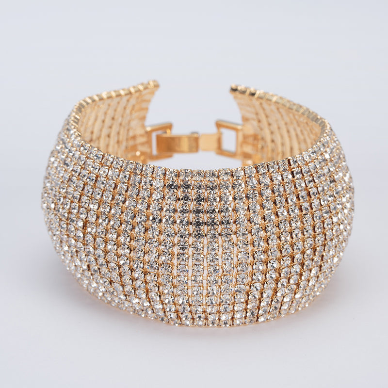 BRACELETE EM STRASS - PODEROSA SHOP