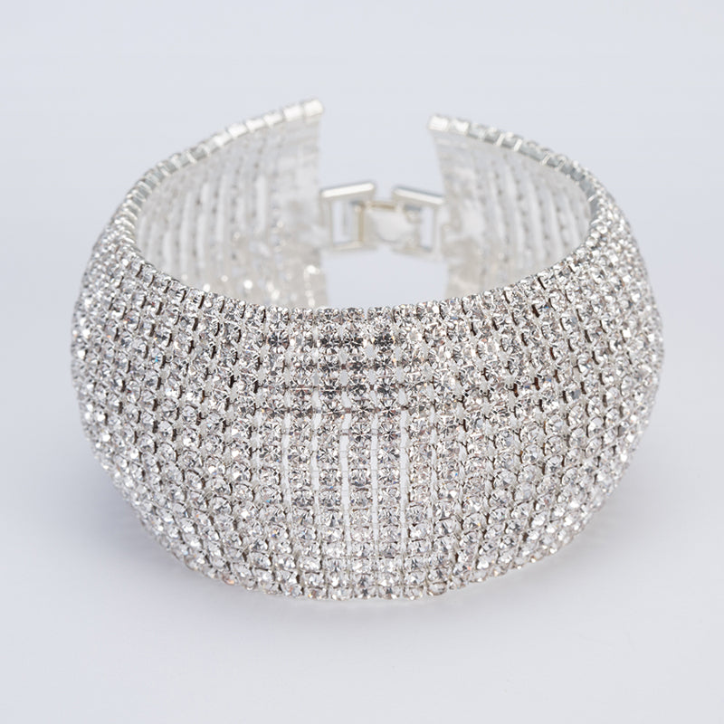 BRACELETE EM STRASS - PODEROSA SHOP